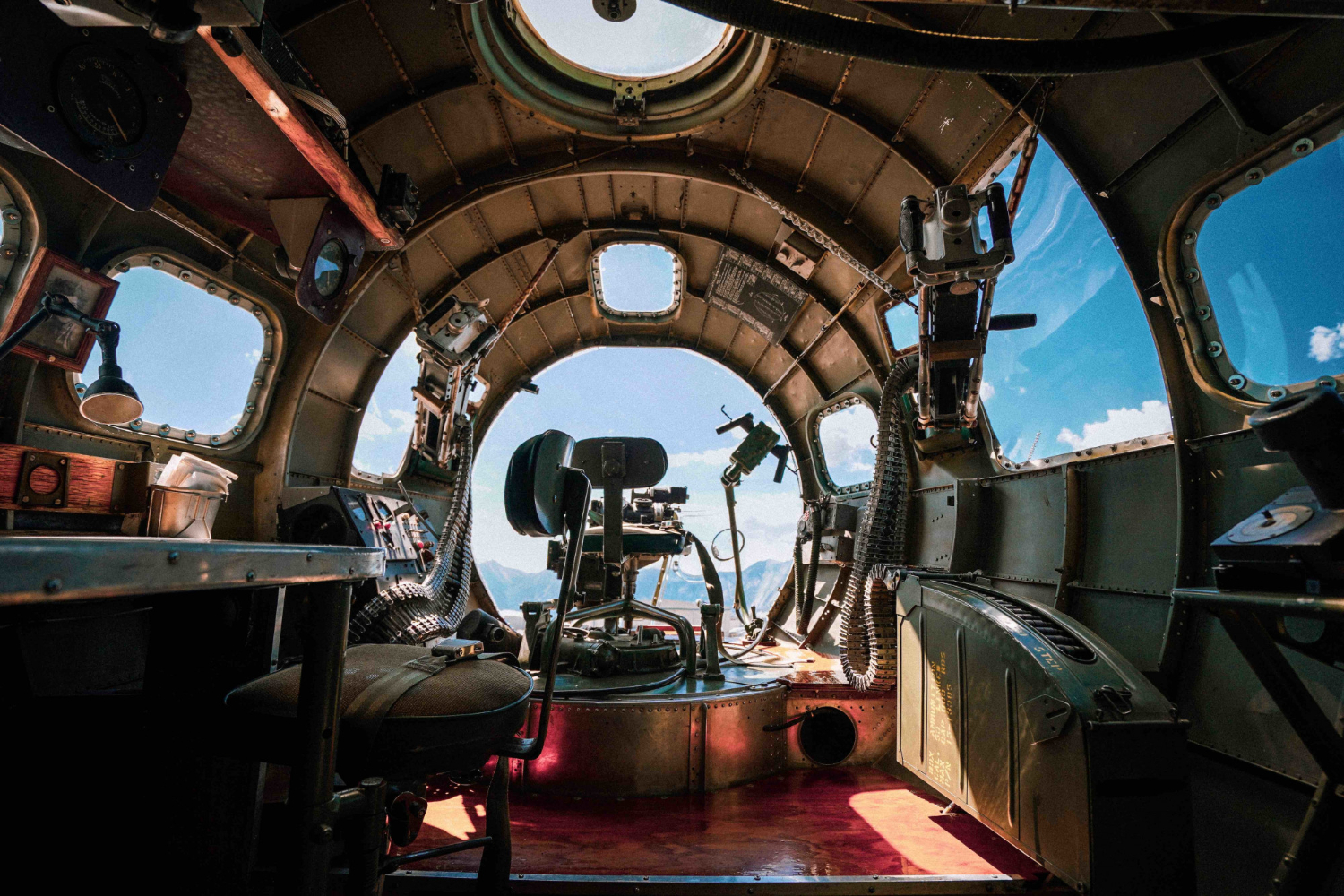 Submarine Interior During WWII